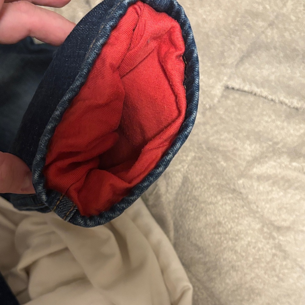 OshKosh B’gosh 4T lined Blue Jeans - Picture 3 of 7